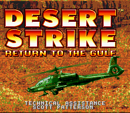Desert Strike screenshot 2 for Super Famicom